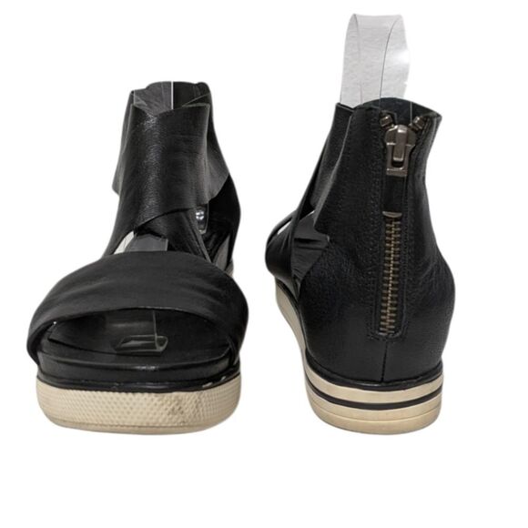 EILEEN FISHER Sport Platform Leather Sandals 7.5 - Picture 2 of 10